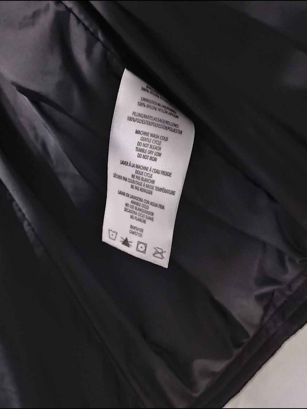 Supreme Black Faux Fur Jacket with White Trim Small - Picture 6 of 6